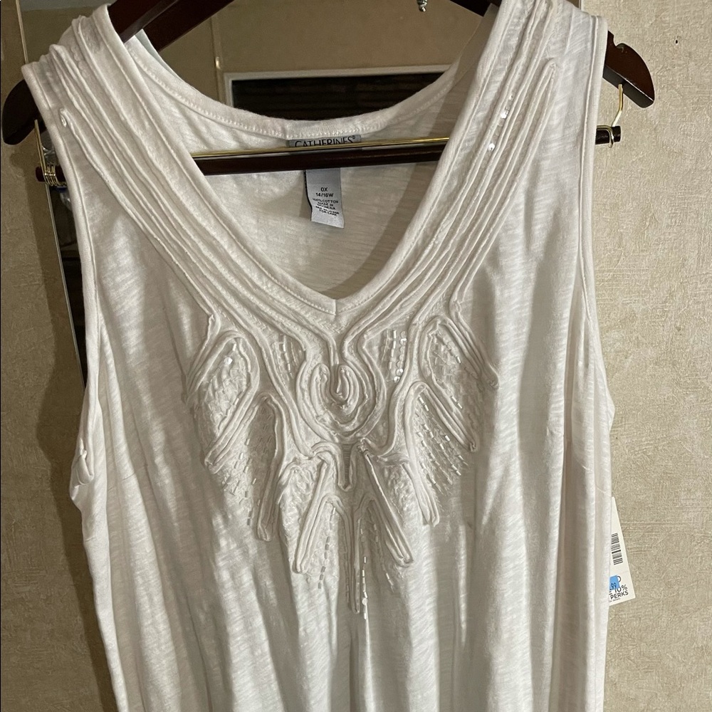 Catherines white sundress.